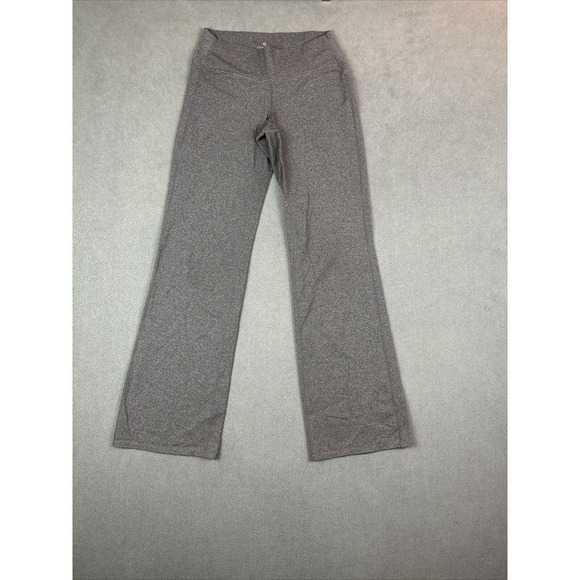 Athleta Pants - Athleta Leggings XS Grey Flared Yoga Pants Stretch Low Rise Womens